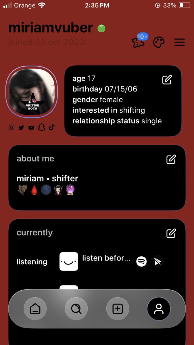 miriamshifts's tweet image. who wants to be friends :) #nospace