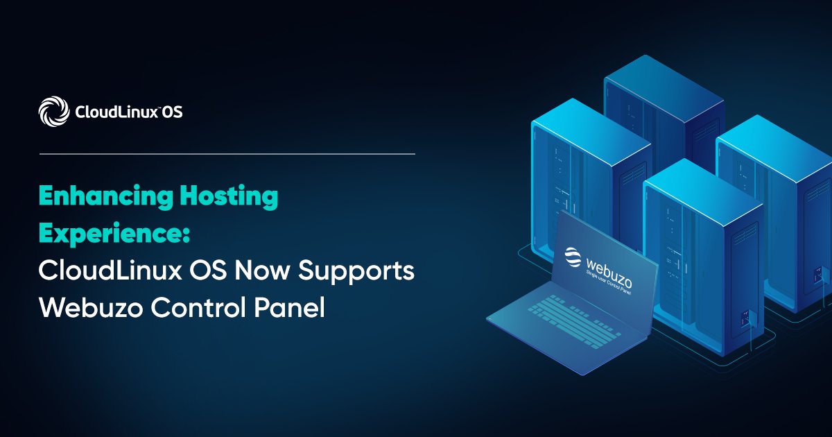 CloudLinuxOS's tweet image. Are you a hosting provider relying on Webuzo control panel? Explore our latest integration news for your hosting environment.
hubs.ly/Q026pdyn0

#Webuzo #CloudLinuxOS #WebHosting #Linux #HostingPanel