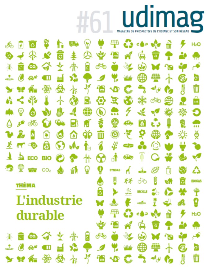 Notre magazine Udimag vient de sortir !
À la Une du Théma : l’industrie durable 
👉🏼4 entreprises évoquent leur démarche de décarbonation. Des projets d’entreprises portés également par tous les salariés !
📌Lire en ligne : udimec.fr/publications/u…
#WeLoveIndustrie   #Industrie