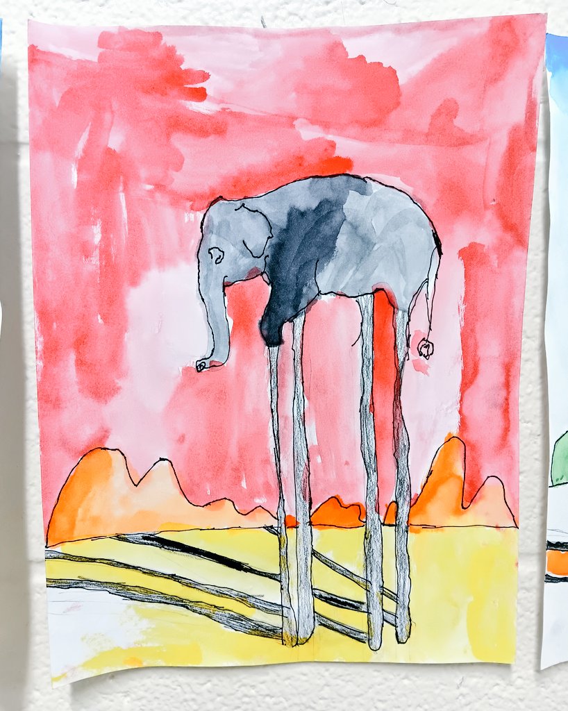 RTE Art (@roundtopart) on Twitter photo The surrealist second graders drew their favorite animals and transformed it by using surrealism techniques, inspired by Salvador Dali. I must say that the 2nd Graders did a outstanding job!
Check out more here:
flickr.com/gp/199077967@N…
<a href="/7Mindsets/">7 Mindsets</a> <a href="/RichlandTwo/">Richland School District Two</a> <a href="/RTEFlightStatus/">Round Top Elementary</a> The surrealist second graders drew their favorite animals and transformed it by using surrealism techniques, inspired by Salvador Dali. I must say that the 2nd Graders did a outstanding job!
Check out more here:
flickr.com/gp/199077967@N…
<a href="/7Mindsets/">7 Mindsets</a> <a href="/RichlandTwo/">Richland School District Two</a> <a href="/RTEFlightStatus/">Round Top Elementary</a>