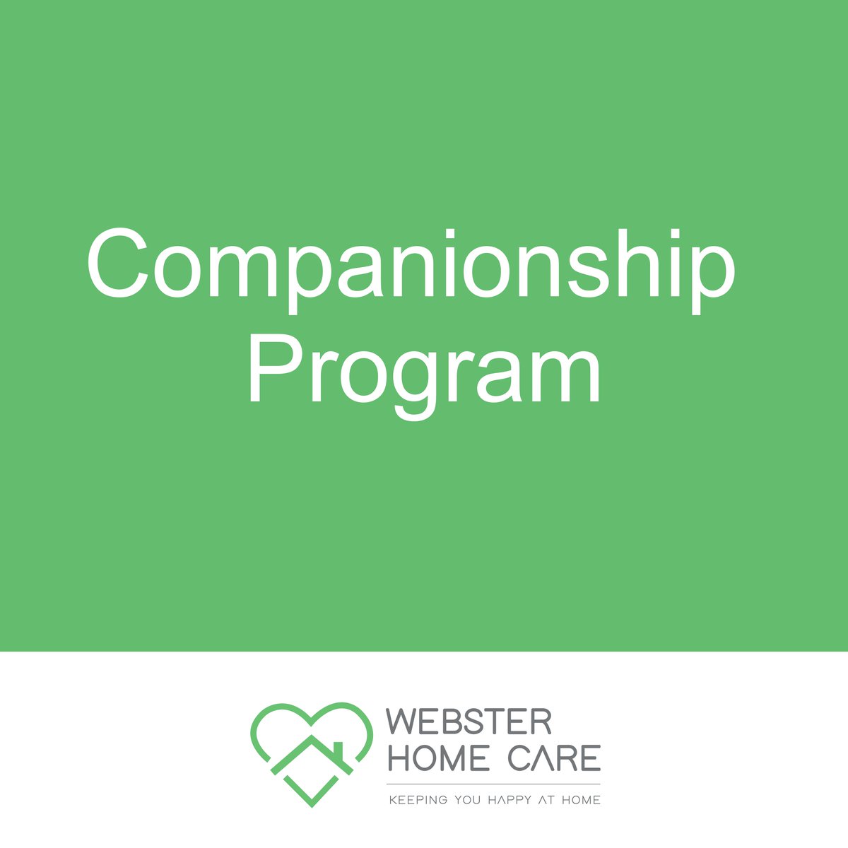 Companionship that Matters. 💙🤝 At Webster Home Care, we value the power of human connection! Our trained staff offers social support, ADL assistance, and heartfelt companionship to combat loneliness and enhance well-being. #WebsterHomeCare #CompanionshipMatters