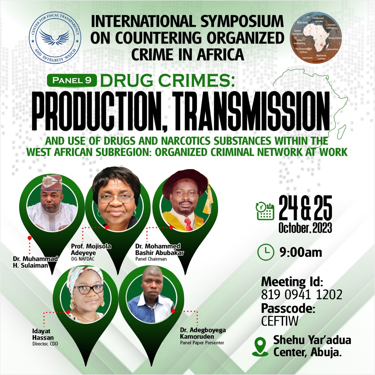 As organized drug crime continues to rise, panel nine at our symposium will highlight the criminal process involved in the production, transmission and use of drugs and narcotics in the region Join the conversation! Register here: cocpng.org/symposium/regi…