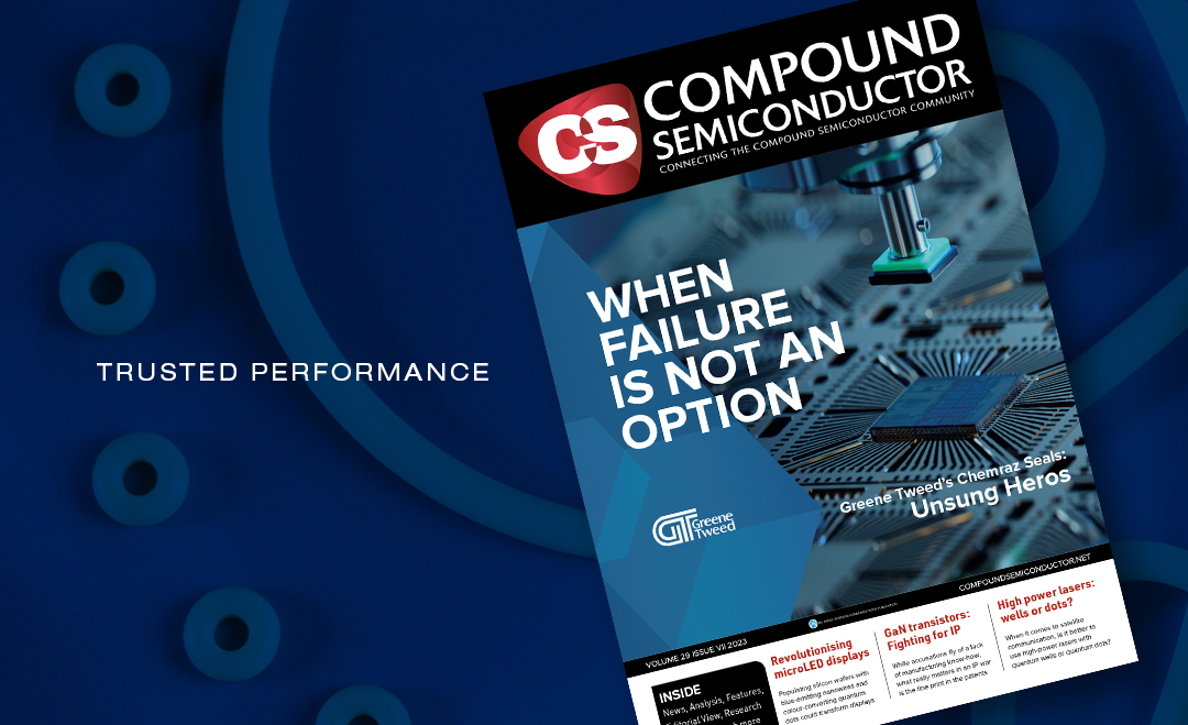 Greene Tweed was featured on the front cover of Compound #Semiconductor Magazine! Read the article here: gtweed.me/3LUyB0n