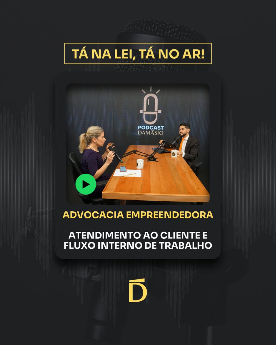 No novo episódio do #podcastdamásio, a advogada Giovanna Leão e o Professor Leandro Leão trouxeram novas perspectivas que vão abrir os seus olhos! 

mla.bs/35339a18

#damásio #podcast #direito  #entendadireito #podcastdireito #advocaciaempreendedora #advocacia