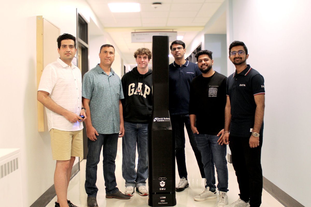 Saint Mary’s University (@smuhalifax) on Twitter photo Did you know there’s a SMU robot? It’s a brainchild of the <a href="/DSobeyCentre/">David Sobey Retailing Centre</a> and is designed to transform our everyday shopping experience and assist retail employers. Learn more: loom.ly/37XV1DE #WorldWithoutLimits @sobeyschool_smu Did you know there’s a SMU robot? It’s a brainchild of the <a href="/DSobeyCentre/">David Sobey Retailing Centre</a> and is designed to transform our everyday shopping experience and assist retail employers. Learn more: loom.ly/37XV1DE #WorldWithoutLimits @sobeyschool_smu