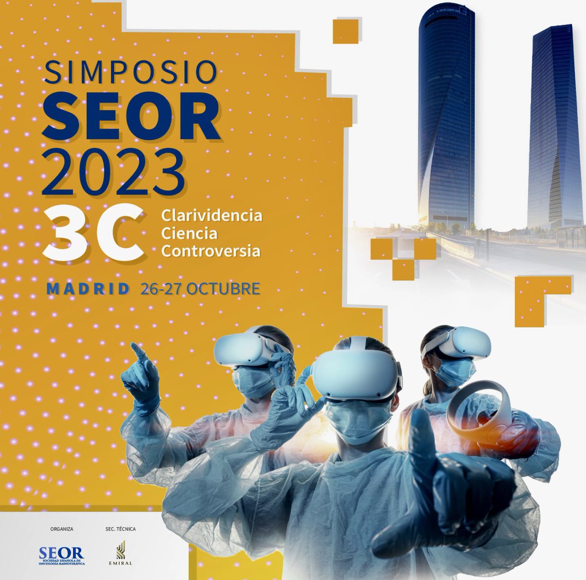 ¡Ejerce tu voto presencial en este Simposio del 26-27 de octubre en Madrid! El resultado será  comunicado en la Asamblea SEOR. Se celebrará un cóctel.

#SEOR
#SimposioSEOR2023
#SEOR2023
#OncologíaRadioterápica
#OncólogoRadioterápico
#DíaMundialDelCáncerDeMama
#CáncerDeMama