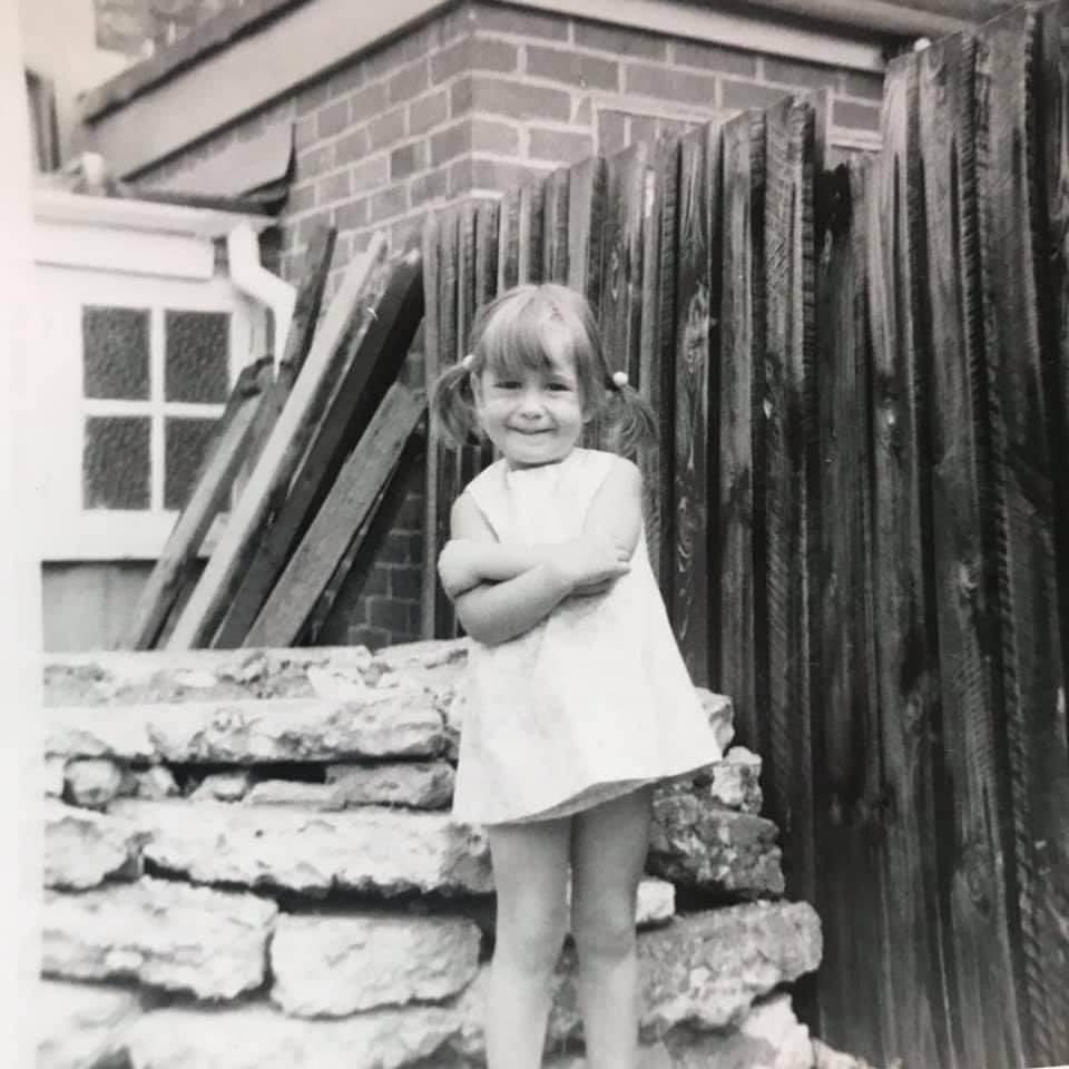 #MondayMemory … me when I was about 4/5….soon to be 56 …. Where the heck did the time go? 🤔😳🥺…. #TimeFlies #SayILoveYou #GoForIt #RegretsIHaveAFew