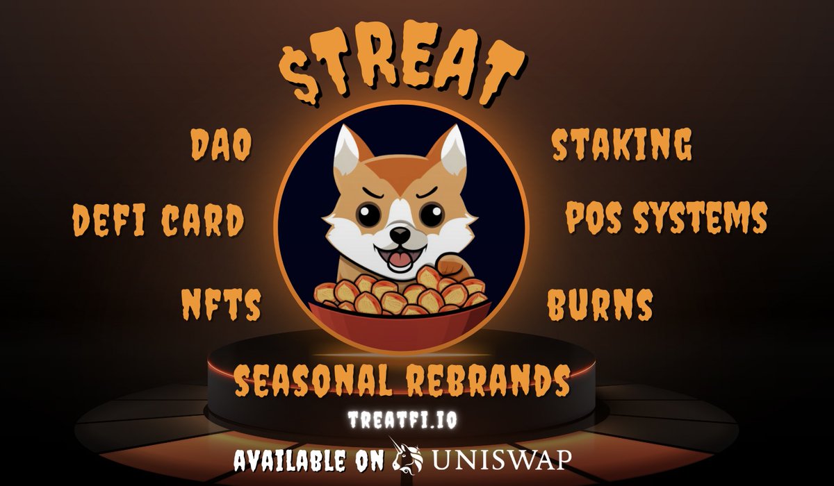 TreatFi's tweet photo. @DaCryptoGeneral This halloween. 

$TREAT 

https://t.co/BhRb8X7qG3 

Don't miss it. https://t.co/4shY7wAxL4