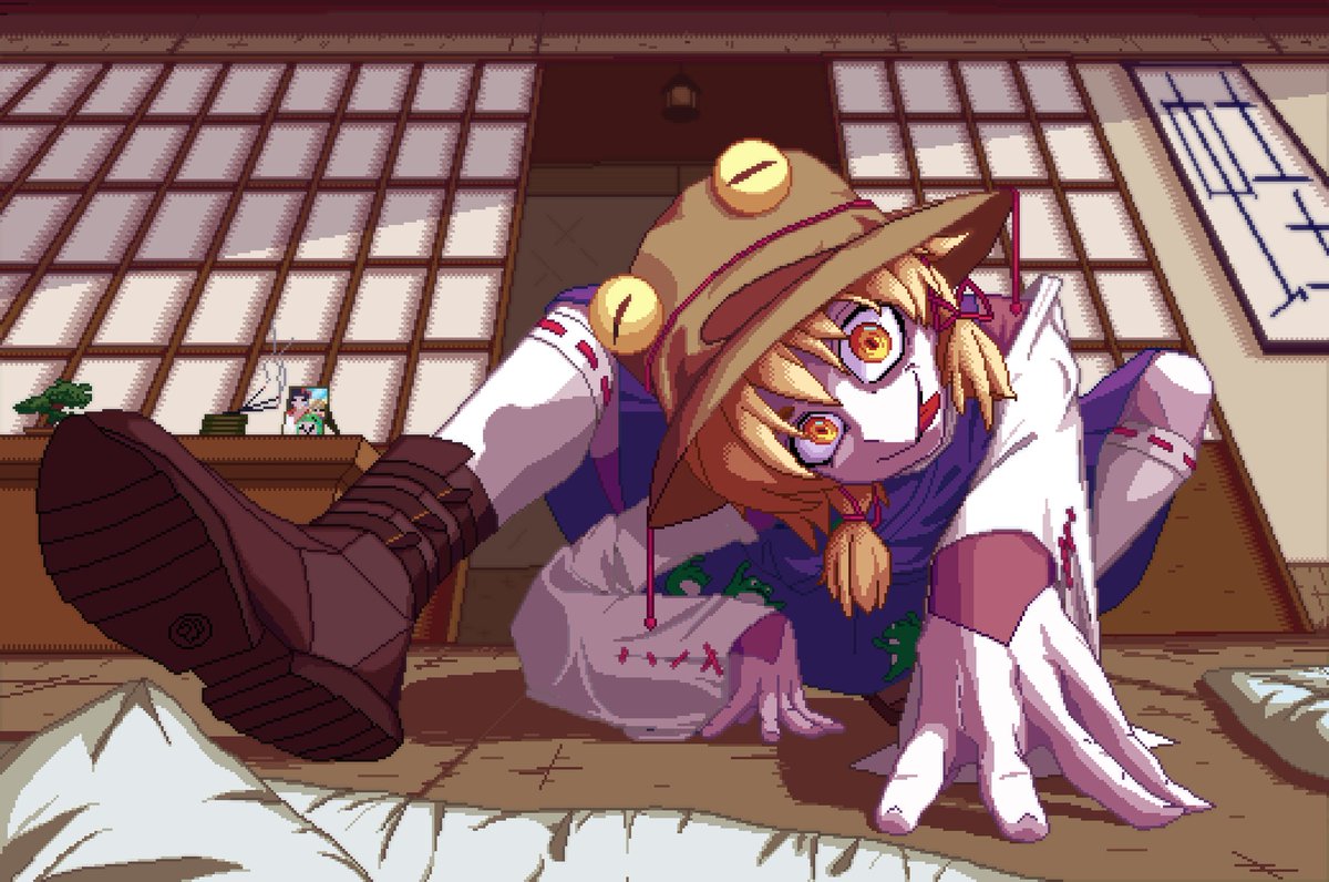 JUST SAYING, it won't be anything too crazy, like THIS exact Suwako here (some colours, eyes, accesories and clothes changes at max, nothing too drastic)