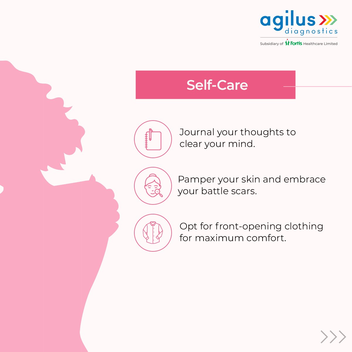 agilusDx's tweet photo. Each day is a step toward healing. Embrace the journey and let your inner strength shine brighter.

#AgilusDiagnostics #DontBeTheOne #BreastCancer #BreastCancerAwareness #BreastCancerSurvivors https://t.co/8Axg39wv1E