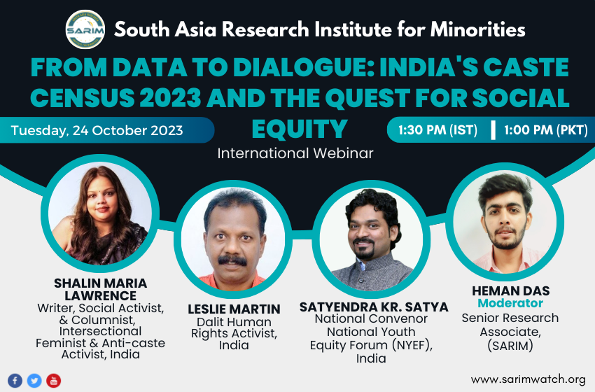 Dive into the heart of India's societal landscape with 'From Data to Dialogue: India's Caste Census 2023.' 📊 Explore the path to social equity and inclusivity like never before. #CasteCensus2023 #SocialEquity #DataToDialogue