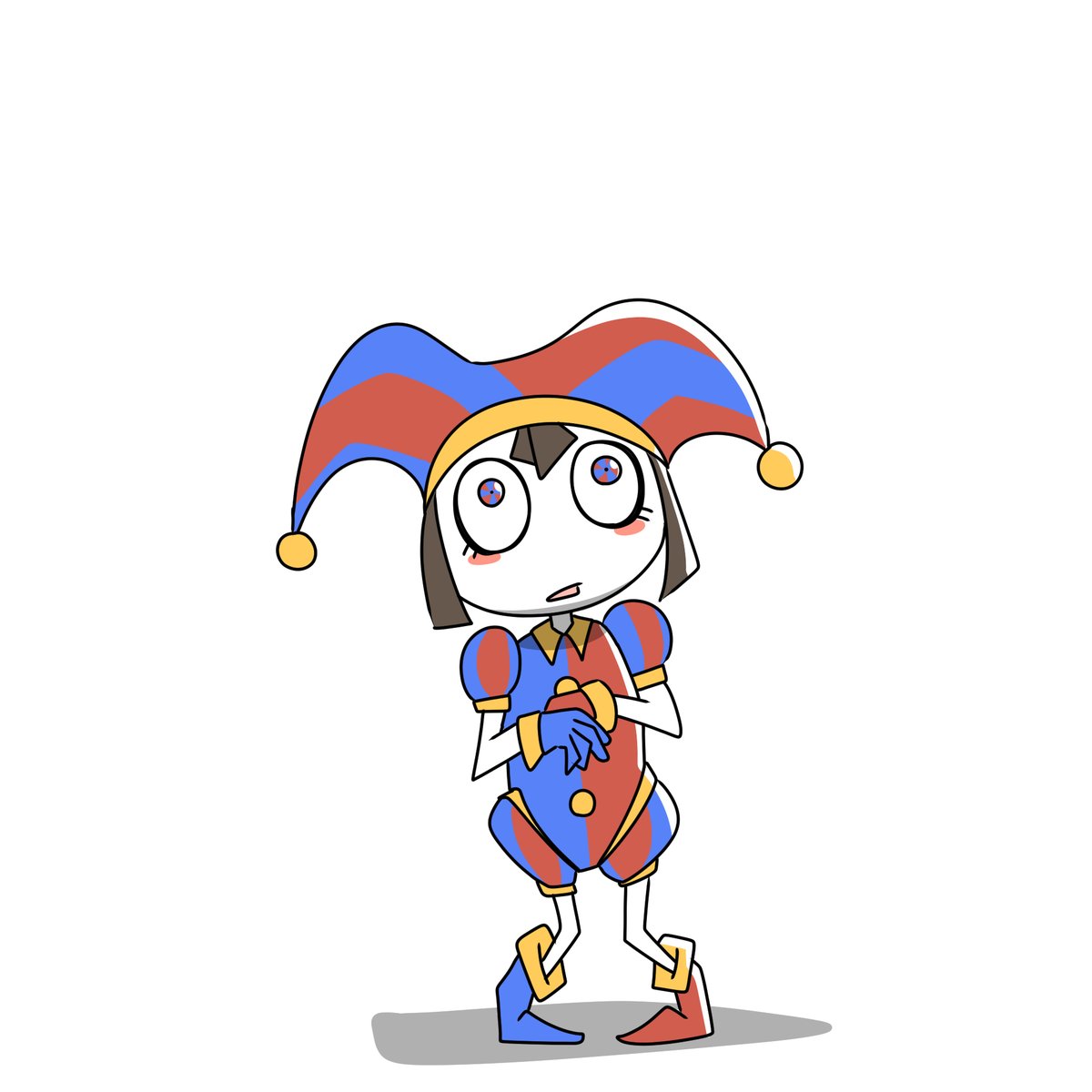 「ジョーカーとポムニー」|Mr.Aのイラスト