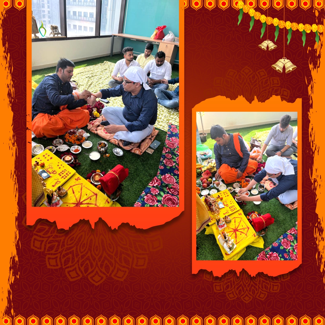 Jai Aambe Gauri!!!
On the occasion of #MahaNavmi, team #starestate recites divinity and seeks blessings from the divine power. Here’s a glimpse of #havan and #puja at our Noida office.

 #Havan #Navmipuja #durgamata #festivecelebration #festivalwishes #Navratri2023 #Navratri