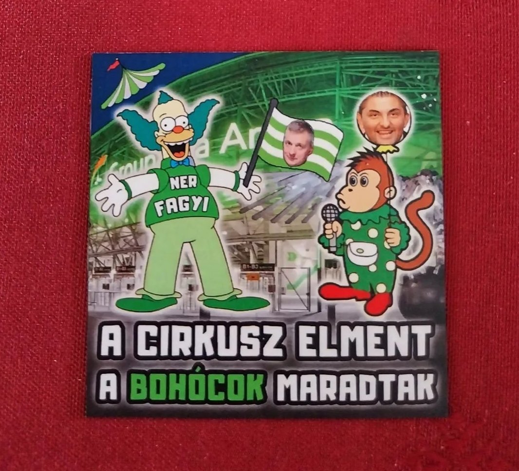 Anti-Ferencváros #stickerhunting #footballstickers