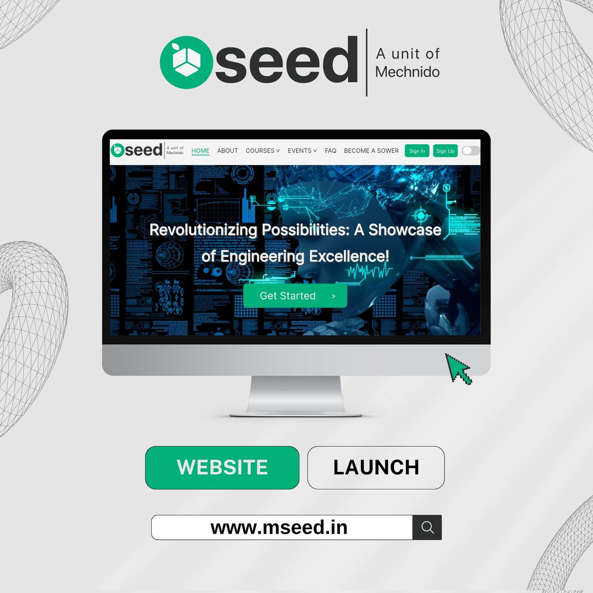 Seed - A Unit of Mechnido 'Website Launch '

#EducationElevated #events #EmpoweringMinds #TamilNaduEducation #InnovationInLearning #launching #course #technology #nontechnical #revealing #Tn  #mechnido  #seed #mechnidoseed #website #launching