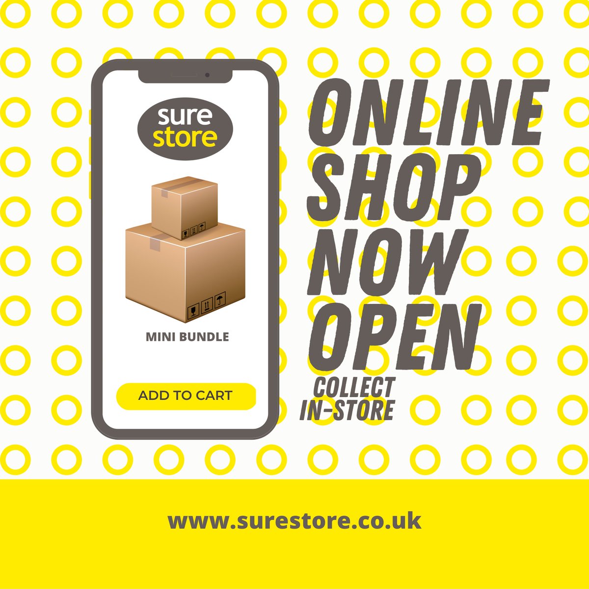 Shopping for boxes and packaging has never been easier! 📦📦
Head to surestore.co.uk to view our wide range of products available at our York Store!

Need more info? Get in touch with one of our Storage Experts in York ~
📞01904 942 090
#surestore #surestoreyork #storage