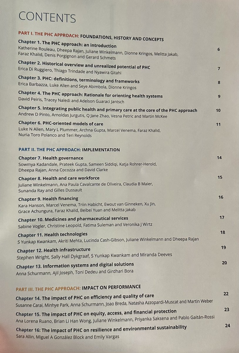 Delighted to see our Primer on #PrimaryHealthCare launched today!

Congrats to @WHO @phc4people @OBShealth colleagues & co-authors on all their hard work! I’m honoured to have contributed to the chapter on impacts of #PHC on #equity, #access, & financial protection.

#PHC4UHC