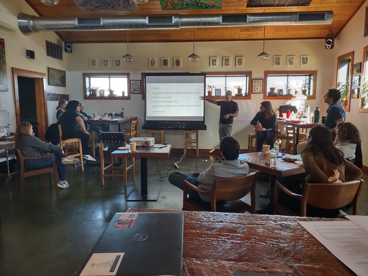 Academic retreat in the Sustainable Agroecosystems Research Group. The entire day preparing our presentations leading up to the <a href="/ASA_CSSA_SSSA/">Agronomy, Crop, and Soil Science Societies</a>  annual meeting, in a great place in Ames, IA. #ACSMtgs <a href="/castellmj/">mike castellano</a> <a href="/melmil321/">Melissa Miller</a> <a href="/GNDanalatos/">Gerasimos Danalatos</a>