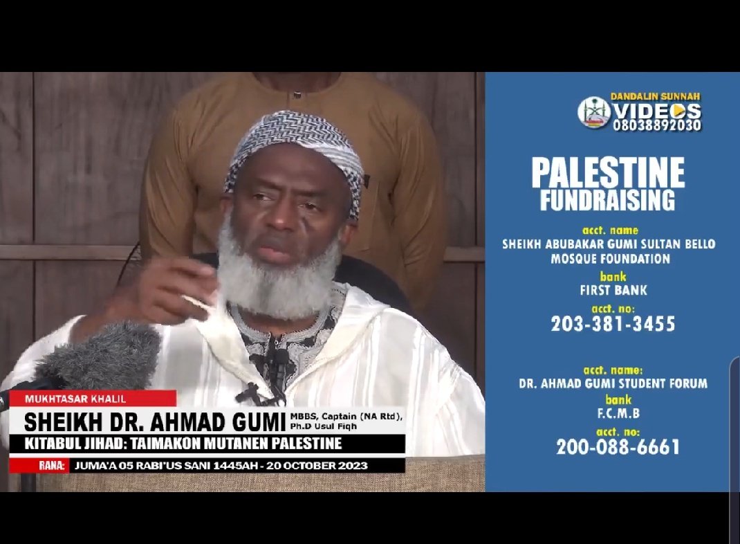 Dear Muslim brothers, please donate for the sake of Allah to Palestine fundraising for your brothers in Palestine, let's send some love from Nigeria. May Allah bless Sheikh Ahmad Gumi for this wonderful struggle. Retweet for others to donate please #FreePalestine #IsraelAttack