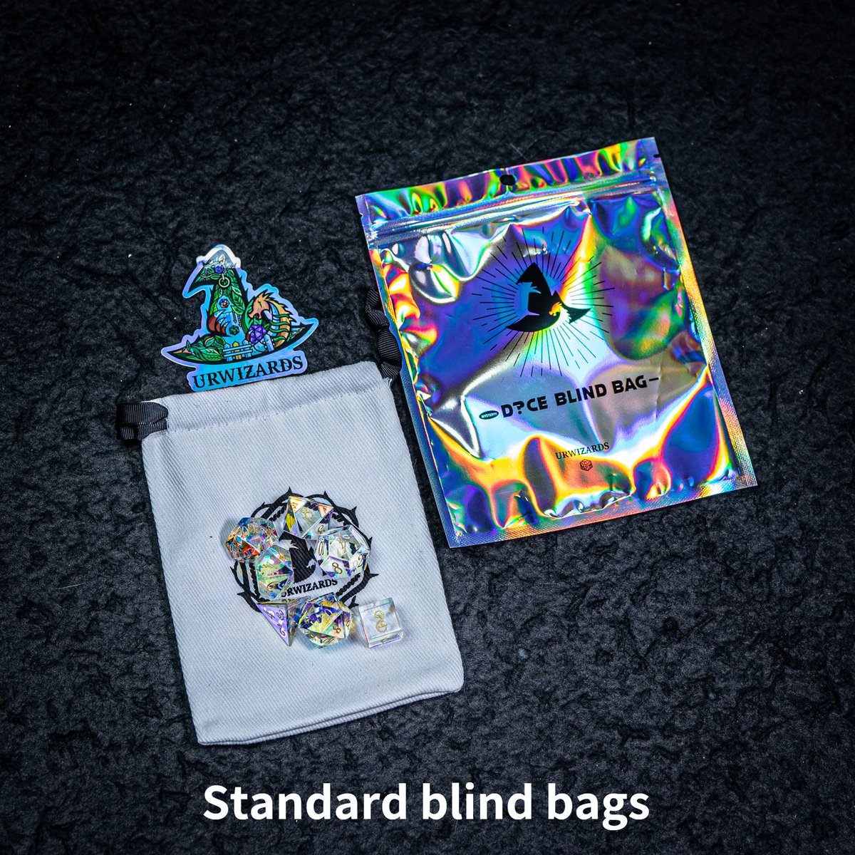 urwizards's tweet photo. 🔮 Searching for the perfect gift? Look no further! 🎁 Dive into the enchantment of Urwizards' Mystery Dice Blind Bags!🧙‍♂️
Unveil a realm of surprises that will captivate the heart and ignite the imagination! 
🌌 Magical discoveries await! ✨ 

#Urwizards #MysteryBag