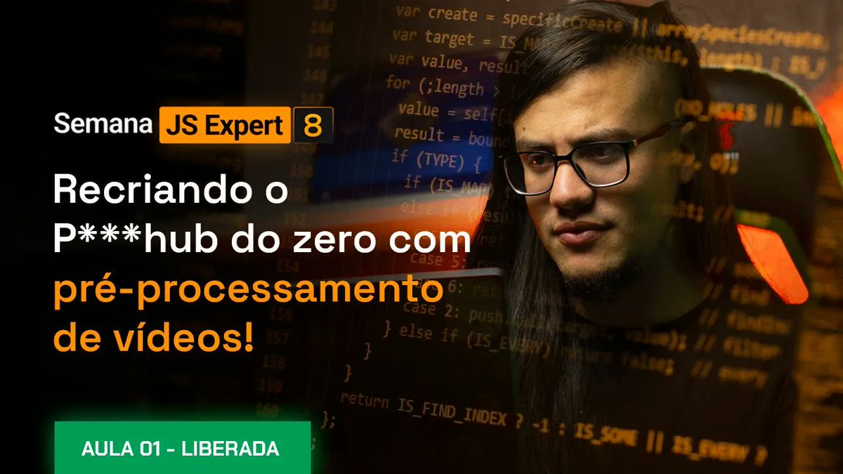 erickwendel_'s tweet image. De ontem pra hoje, reparei essa #bolhadev muito treteira, ao invés de brigar, pq não aprender algo novo com um projeto *de foder* 😂 (e de graça?) 

JA ESTÁ NO AAAAARRRR a SemanaJSExpert 8.0 - pré-processando arquivos direto do browser = Web Codecs + Web Streams + Web Workers =…