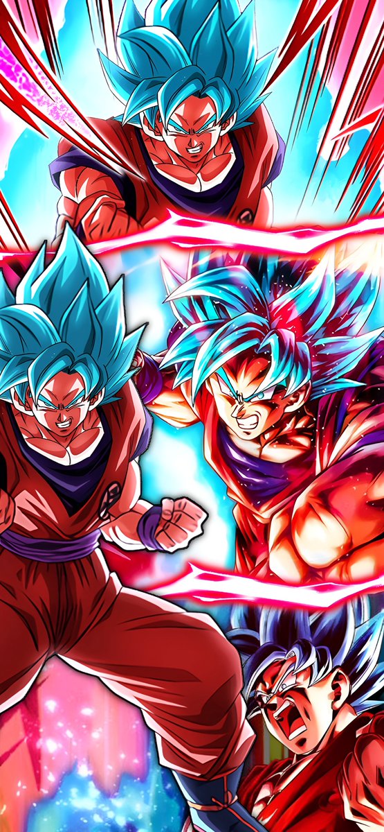 BLZ on X: Super Saiyan Blue Kaioken Goku & Super Saiyan Blue Evolved  Vegeta Full art coming soon. Hope you like it. Feel free to share.  #DBLegends  / X