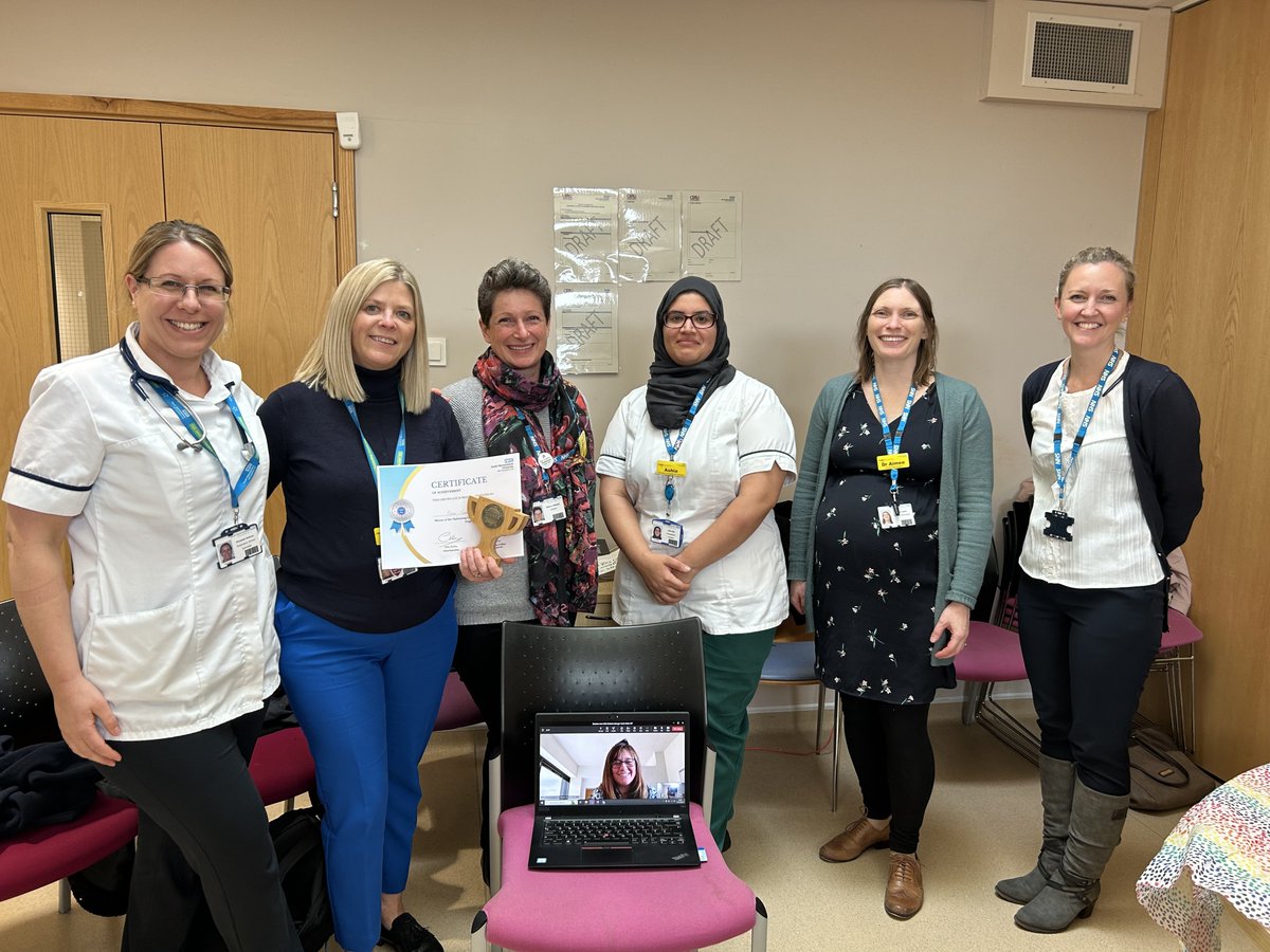 DietitiansSwft's tweet photo. Congratulations to the POST COVID MDT who was awarded the Optimising Care category of the SWFT’s AHP awards! 🏅

Well done! 👏 https://t.co/v6fXTRtns1