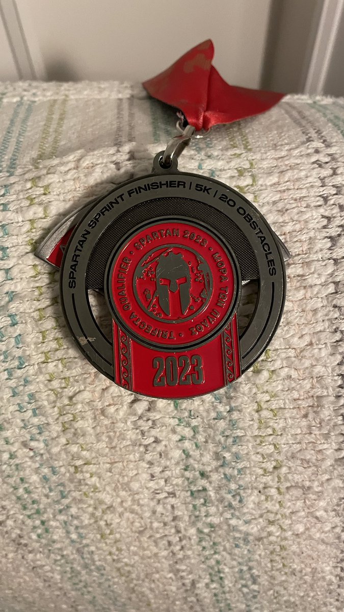Pushed myself well out of my comfort zone yesterday. A 5K Spartan Sprint, that’s a mud-caked 5K with over 500m of elevation gain interspersed w/ 20 obstacles: various climbs, carries and crawls.. all this less than 2 weeks away from my 57th rotation around the Sun! 💪💪