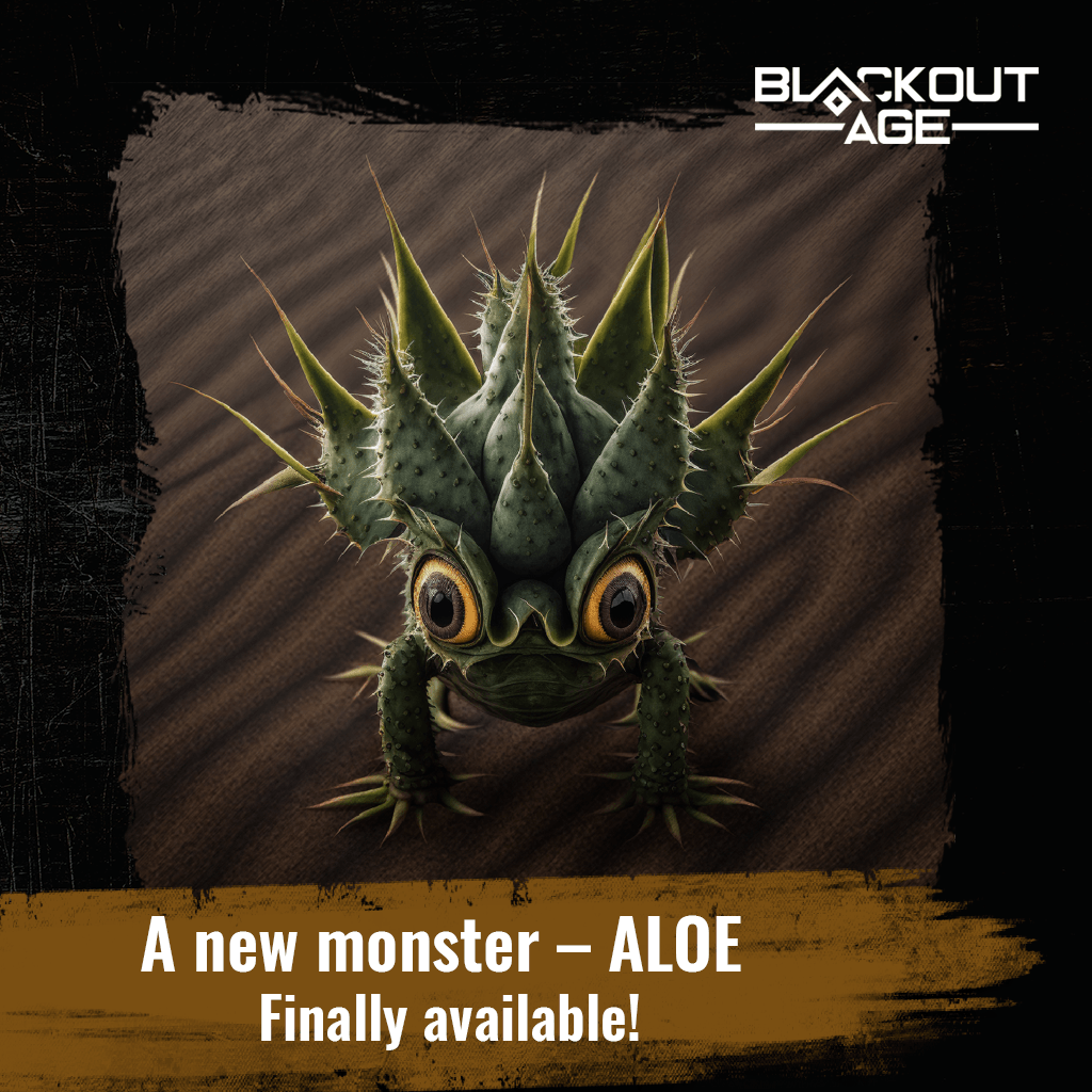 blackout_age's tweet photo. 🌿👾 Attention, Survivors! A new, mysterious creature has emerged in the game. 🎮🌟
🍃 Meet "Aloe," a unique predator with intriguing development and a special taste for limbs. 🦵🌱
🤔 Can you figure out their secrets and behavior? Join the hunt for knowledge! 💡🔍 #Monsters #RPG https://t.co/aweSynoz0l