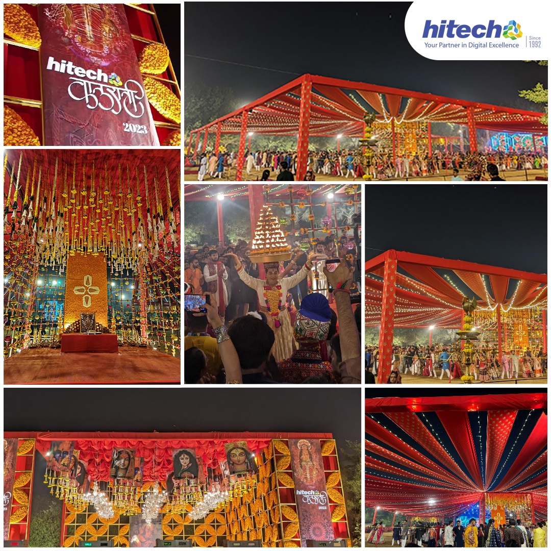 HiTech_OS's tweet image. Get a glimpse of the extravagant Hitech Annual Navratri event. A fusion of tradition and grandeur, our Navratri celebration united the entire Hitech team and clients in the joyous revelry of Garba. 

Stay tuned for more images &amp;amp; videos.

 #HitechDigital #Navratri #Navratri2023