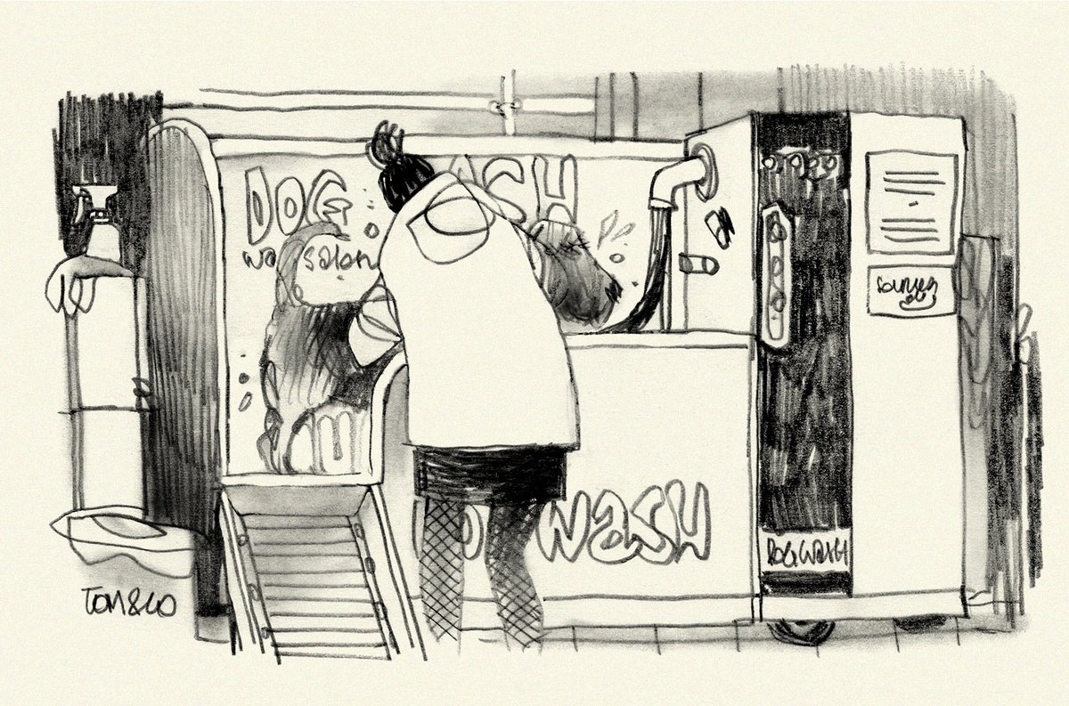 sergedehaes's tweet photo. DogWash / Tom&Co / Molenbeek - Octobre 2021
#usk #urbansketchingbelgium #uskbelgium #urbansketchers #tomandco #DogWash #dogwashing #chien #drawingsketch #drawing #art #bruxelles #Molenbeek #sergedehaes https://t.co/L75jXYpYHZ
