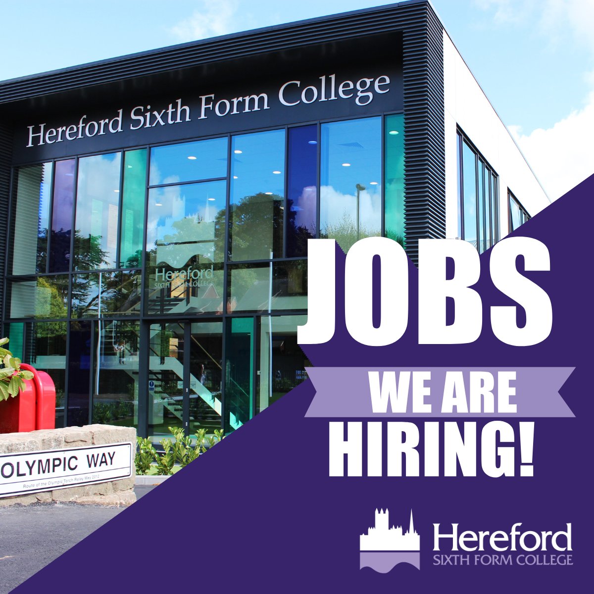We are looking for individuals with a keen eye for detail - Invigilation hours are flexible with morning and afternoon exam sessions!

Sound like the right fit for you? Find out more 👉 ow.ly/QfXV50PKrzt 

#Herefordsfc #jobsineducation #collegejobs #invigilator #exams