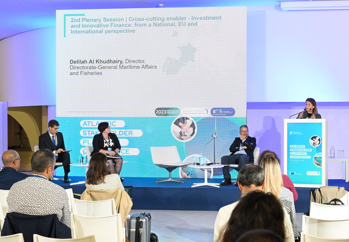 EUAtlantic's tweet image. 🔔2nd Plenary Session | Cross-cutting enabler - Investment and Innovative Finance #ASPC23
This session aimed to present three different perspectives on what is #innovative #finance and how it can support the implementation of the Revised Atlantic Action Plan

@EU_MARE  @cinea_eu