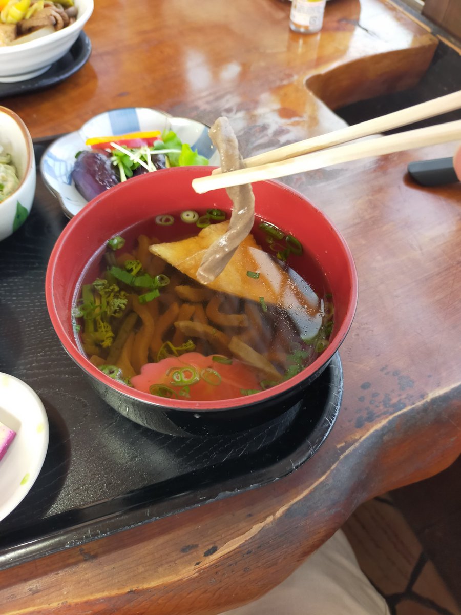 studio1jou's tweet photo. 農家レストランくさぶきの「脱藩定食」品数多くて美味しい https://t.co/Fa70yW1wBX