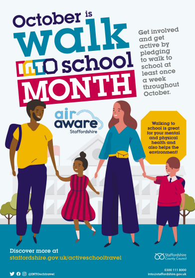 EllisonPrimary's tweet image. This week is the last week of Walk to School month. Click on the link to see an animated video youtube.com/watch?v=jC0URH….
#Ellisoncommunity, @AirAwareStaffs