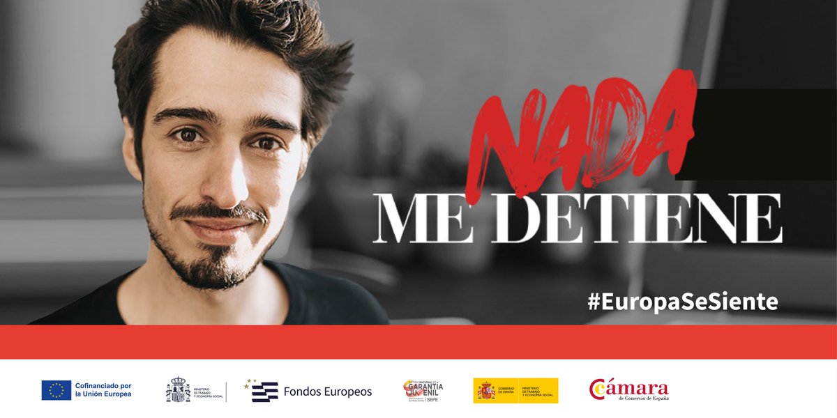 ProgramaPICE's tweet photo. ¡No hay nada imposible! 🙌 Y menos consiguiendo la preparación necesaria para acceder a tu próximo empleo gracias al #ProgramaPICE. ¡Únete ⬇️!
https://t.co/LwKRDYP2pD
#Jóvenes #Talento #Empleo #Formación #EuropaSeSiente @FondosUE_Esp https://t.co/fOmceaGOvx