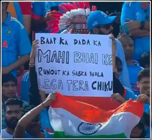 grv_vishwakarma's tweet photo. A historic victory etched in our memories!
This 95 by #ViratKohli was bigger than a century. World's best batsman. World's best chaser. And yes, the world's best team. Proud of you. Top of the table! #TeamIndia #IndvsNZ
#WorldCup23 #masterchaser #icc #bcci #chasemaster @imVkohli https://t.co/49XmoDVIm8