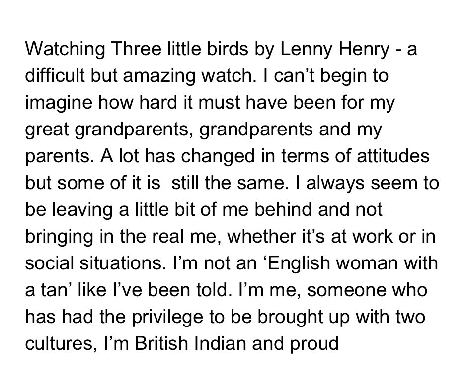 Suki (@desidiva8) on Twitter photo #ThreeLittleBirds - a difficult but amazing watch and it’s filmed in #Coventry #racism #inclusion <a href="/WeAreBRIG/">Birmingham Race Impact Group</a> <a href="/RaceEquality_UK/">Race Equality Matters</a> <a href="/raceequality/">Race Equality Foundation</a> <a href="/EquipEquality1/">EQuIP</a> #ThreeLittleBirds - a difficult but amazing watch and it’s filmed in #Coventry #racism #inclusion <a href="/WeAreBRIG/">Birmingham Race Impact Group</a> <a href="/RaceEquality_UK/">Race Equality Matters</a> <a href="/raceequality/">Race Equality Foundation</a> <a href="/EquipEquality1/">EQuIP</a>
