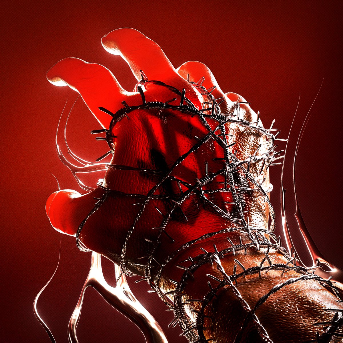 Cover Art for music band "The Dark Divide" 🖤