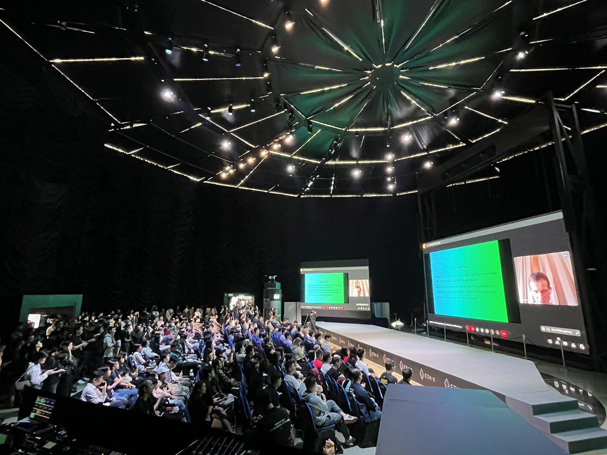 A full house at #EthereumHongKong with <a href="/VitalikButerin/">vitalik.eth</a> 

Let’s solidify the web3 ecosystem in Hong Kong and Asia. 

<a href="/EthereumHK/">ETH Hong Kong</a>