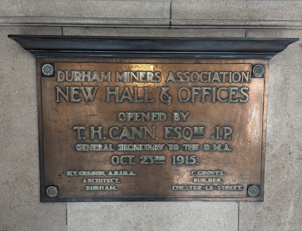 RedhillsDurham's tweet photo. Happy Birthday to Durham Miners Hall 🎉

Redhills Durham Miners Hall opened 108 years ago today.

110 years on from when construction on the plot of land started, today we are in the process of drilling bore holes for our ground source heat for a sustainable future for the hall. https://t.co/uYw6IBsJEA