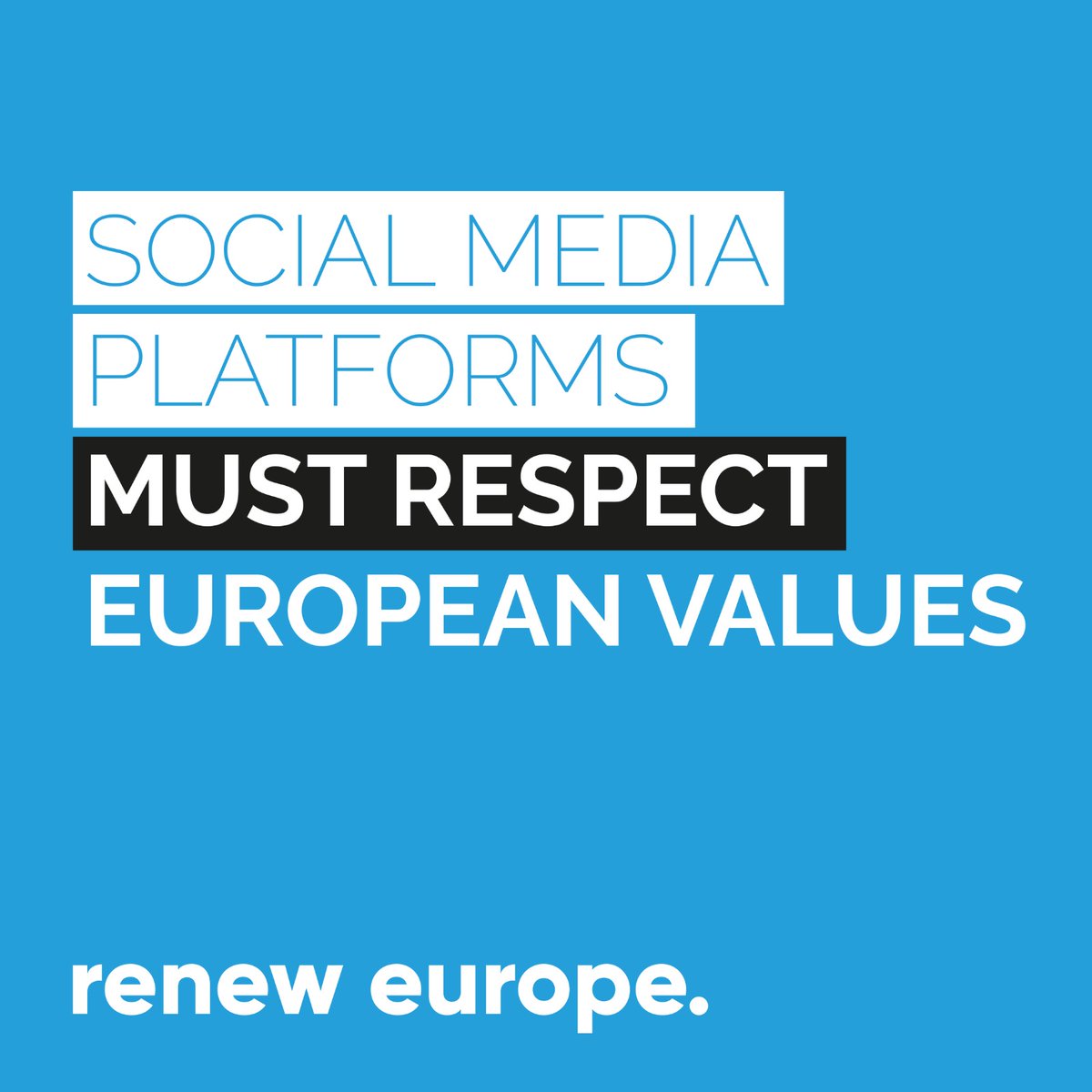 ❌No to hate speech, no to terrorist content online, no to election intereference!  We fully support
#ThierryBreton's efforts to implement new EU minimum standards for social media. 📷they must respect European values &amp; clean up their act! 
#reneweurope #dsa #europeanparliament