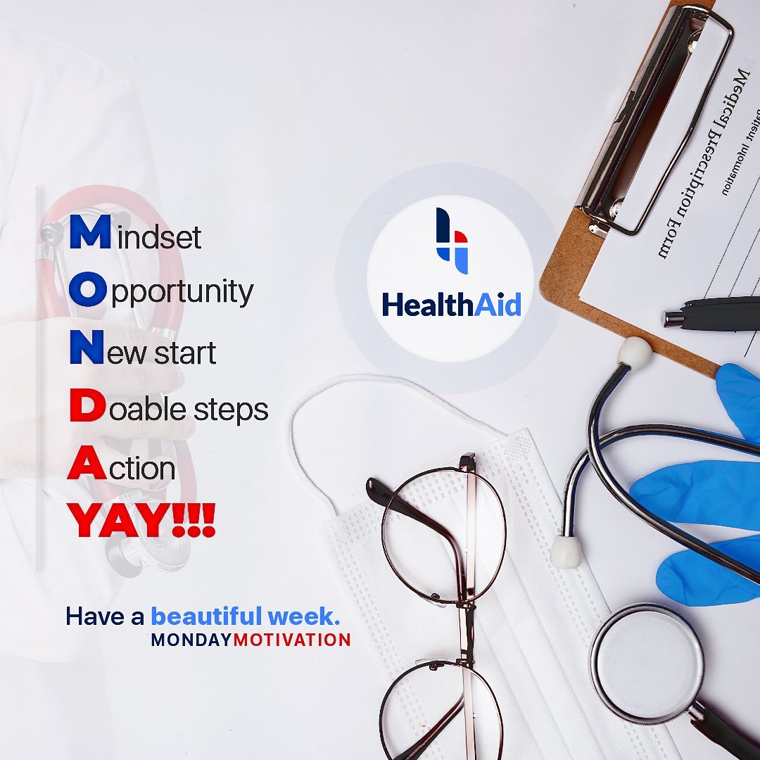 Healthaidms's tweet photo. Good Mindset always ends with "YAYs".
Start the week with a positive mindset and enjoy the rest of it.

Stay motivated, HealthAid Cares 💙 https://t.co/rrj5HVHCMF