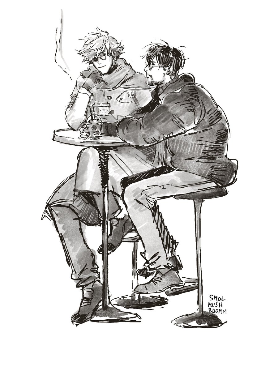 Orufrey modern AU fanart 💘
#Δ帽子