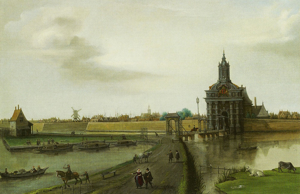 Hendrick Vroom View of the Haarlemmerpoort in Amsterdam 1615 71.5 x 109.5 cm Oil on canvas Amsterdam Museum, Amsterdam
