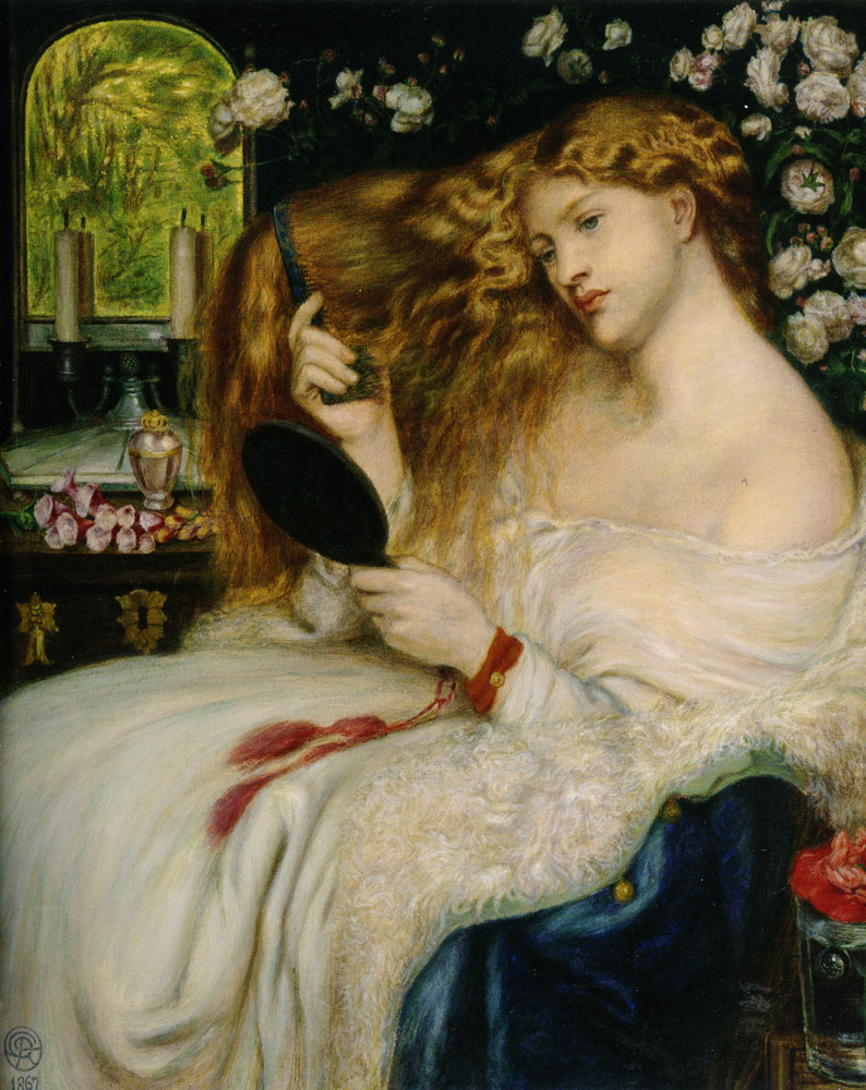 Dante Gabriel Rossetti Lady Lilith 1867 51.3 x 44 cm Watercolour on paper Metropolitan Museum of Art, New York