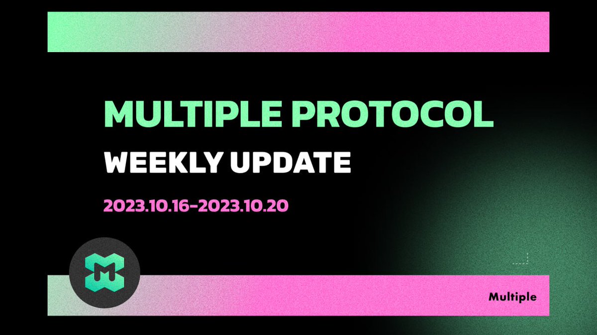 MTP_Network's tweet image. 📢 #MultiProtocol Weekly Recap

A dynamic week of DeFi advancements! We&apos;ve been fine-tuning yield strategies and expanding our NFT Work Permit initiative.

How has your #crypto journey been shaping up?

Discover the full details of our week at:
medium.com/p/fad50b6c4afe