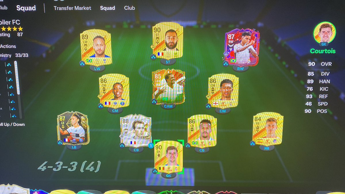 ToilerHD's tweet image. Seeing as I didn’t stream this weekend league, here’s what we got for 18-2 rewards. First time we’ve been done very nicely! Team getting better too!