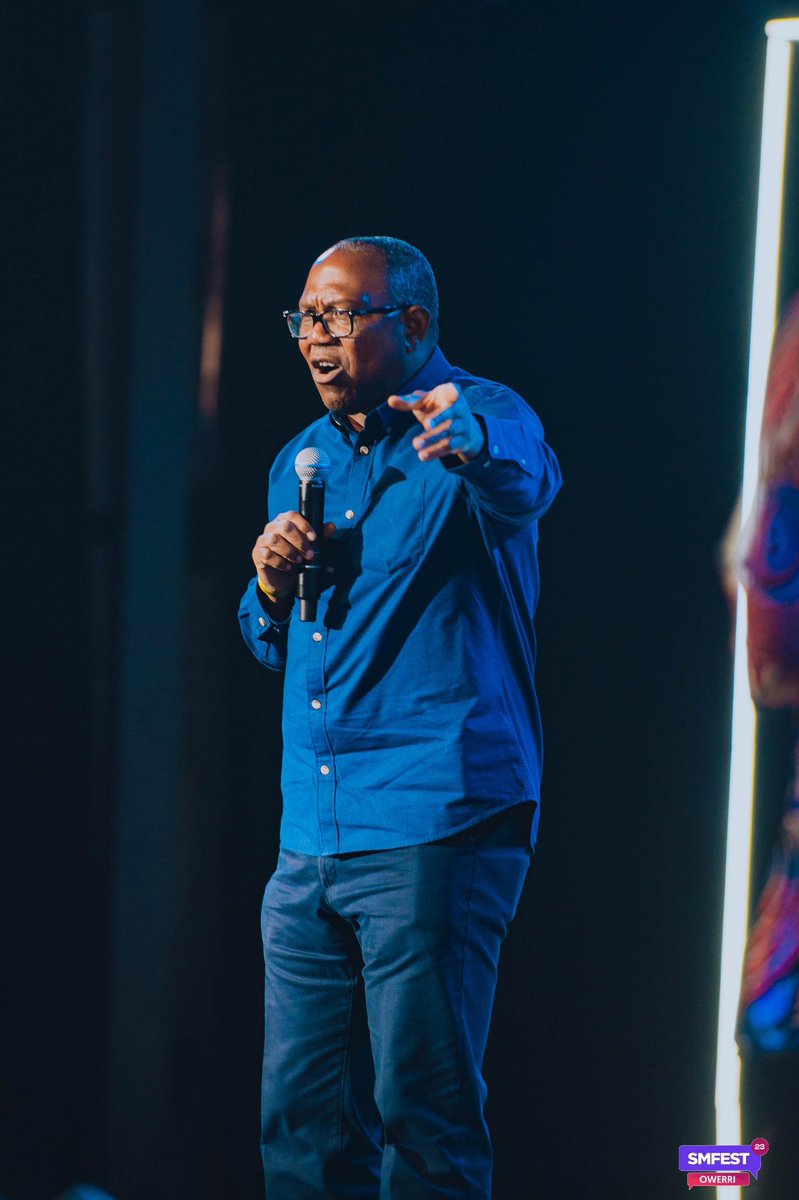 PeterObi's tweet image. Over the weekend, I took out time to interact and share moments with some Nigerian youths and technopreneurs at an event tagged SM Fest, an annual international business conference, in Owerri, Imo state Capital.