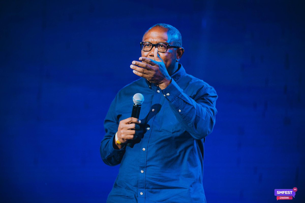 PeterObi's tweet image. Over the weekend, I took out time to interact and share moments with some Nigerian youths and technopreneurs at an event tagged SM Fest, an annual international business conference, in Owerri, Imo state Capital.